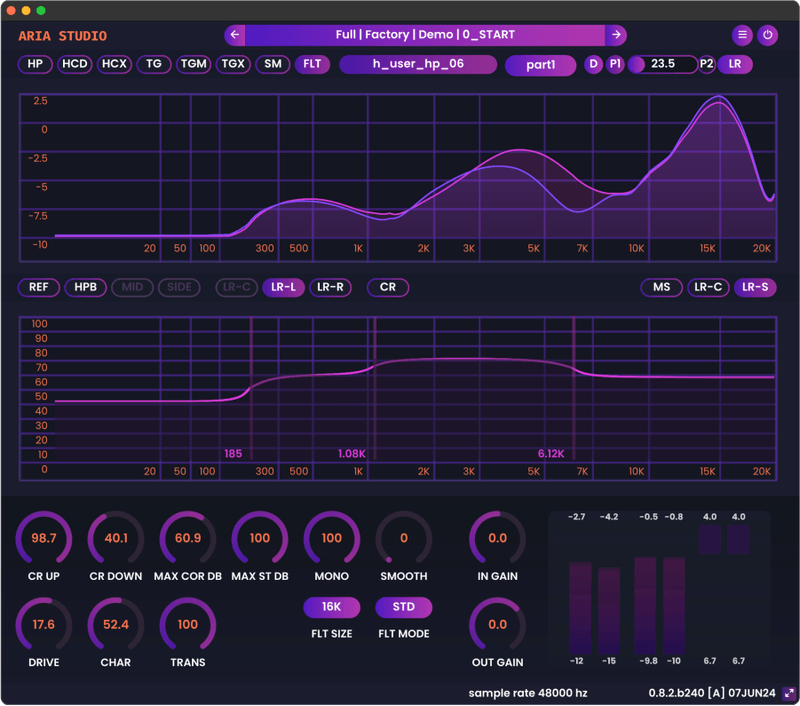 ARIA Studio Interface 2