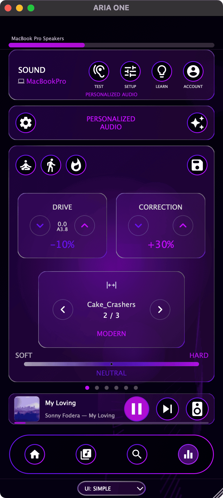 ARIA ONE — Simple View