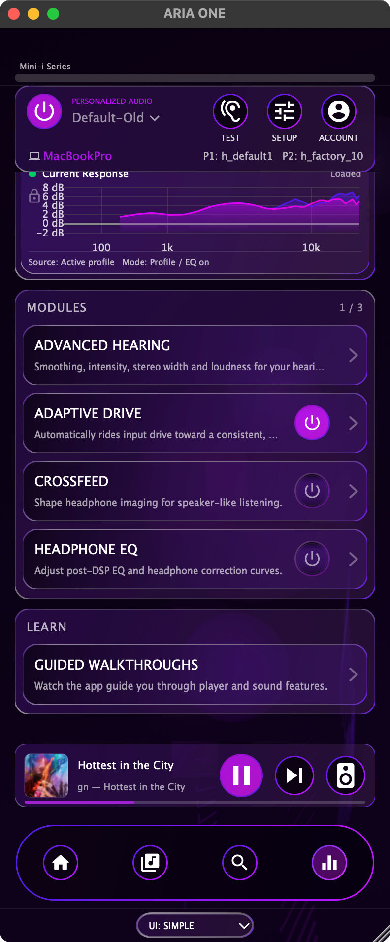 Sound Home — modules