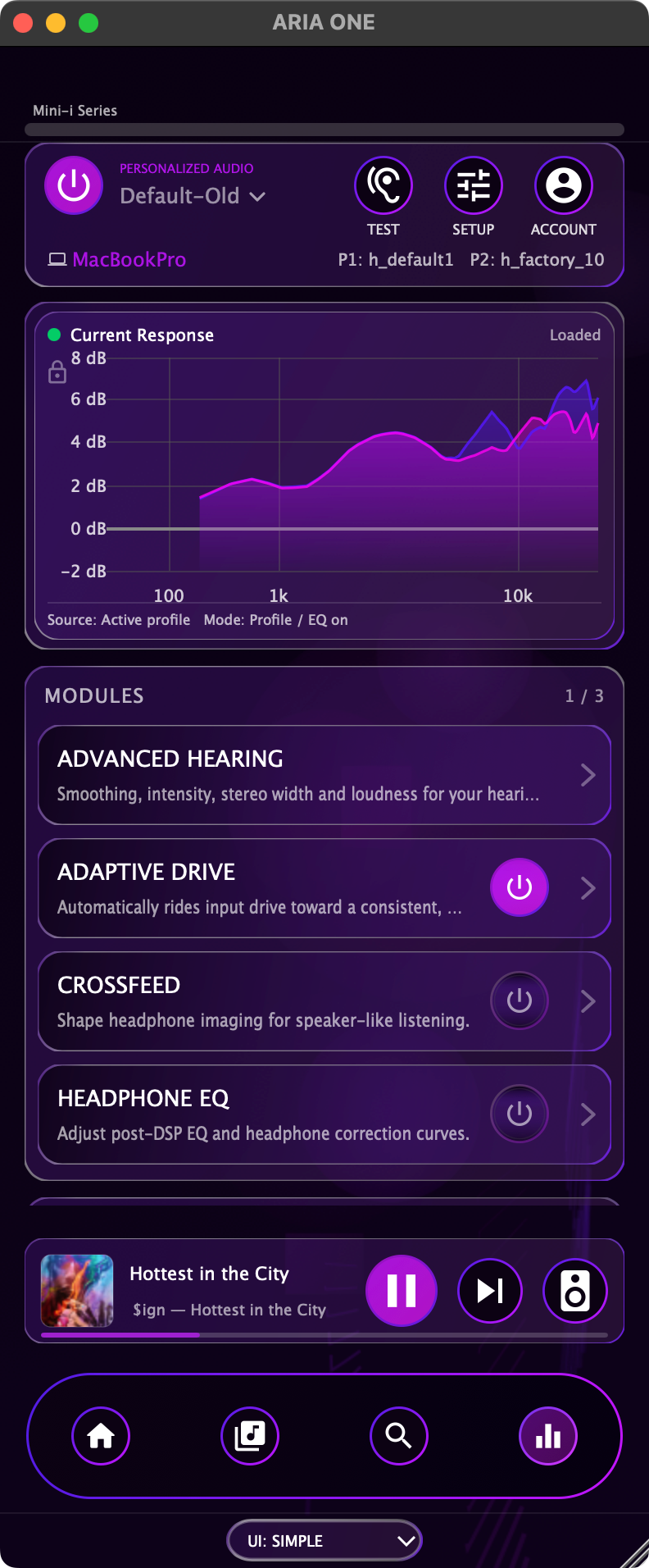 Response panel — expanded