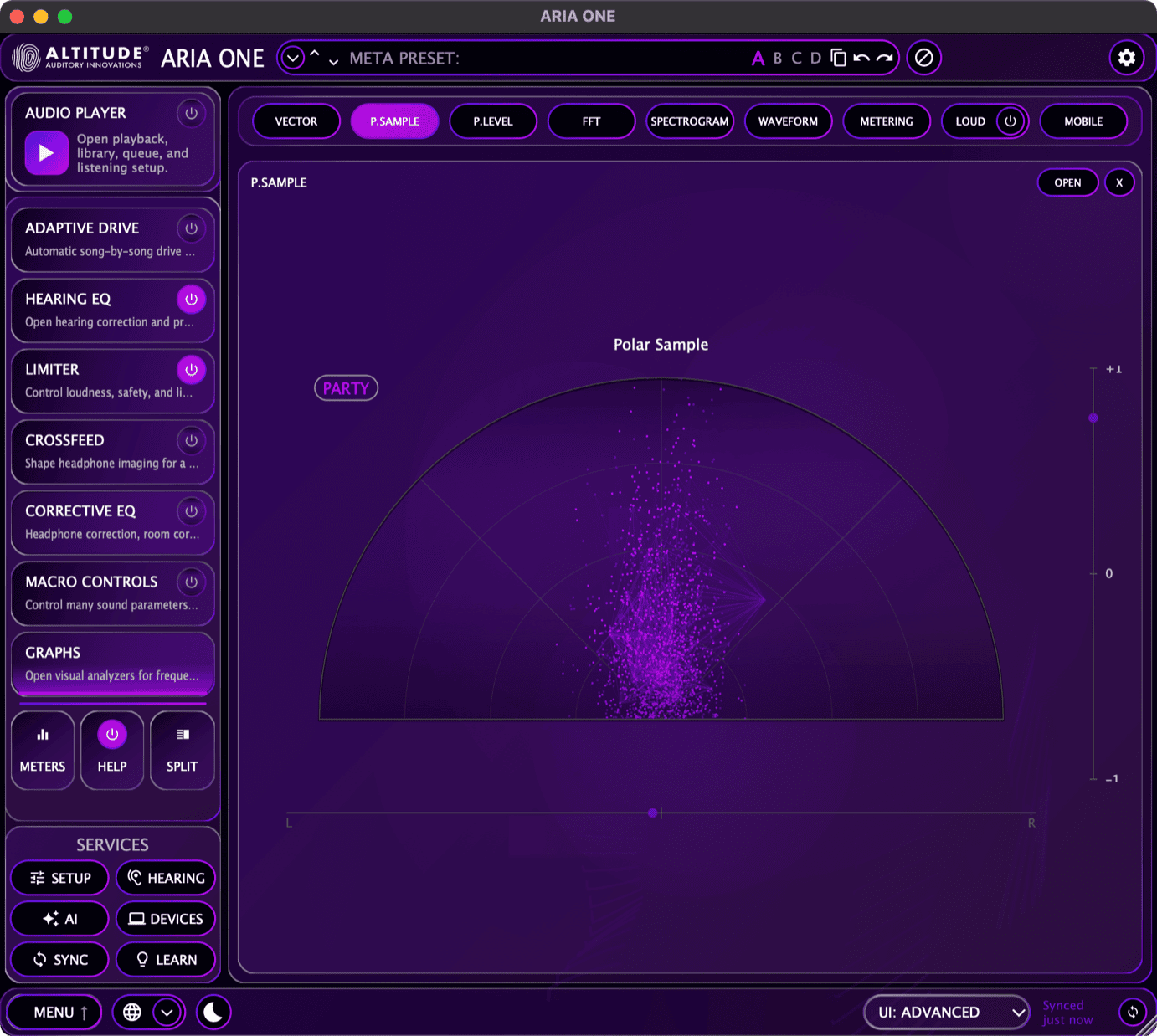 Polar Sample (Party Mode) — Embedded