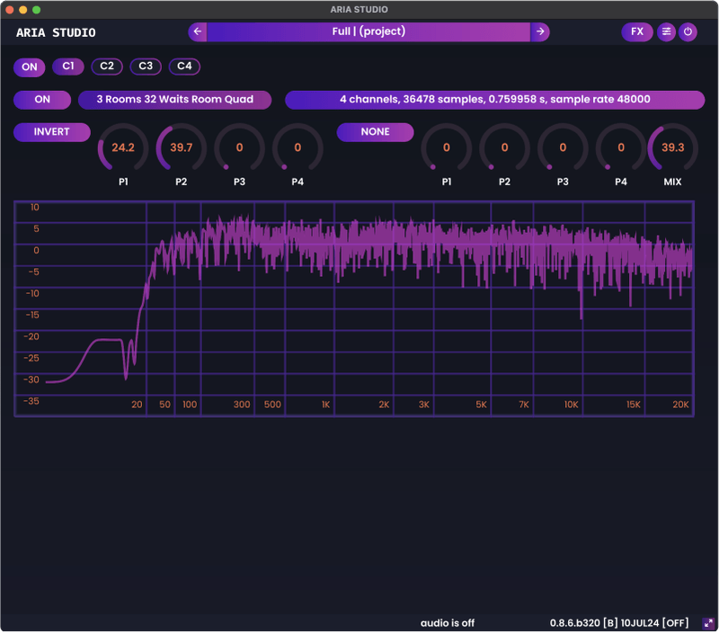Three Operating Modes - Post-DSP Convolution Engines